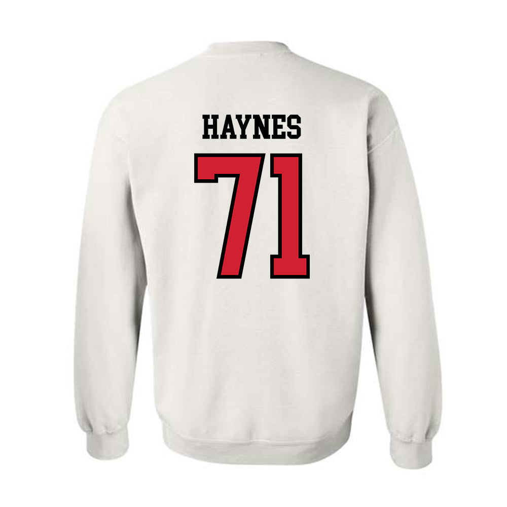 UNLV - NCAA Football : Ed Haynes - Classic Shersey Crewneck Sweatshirt-1