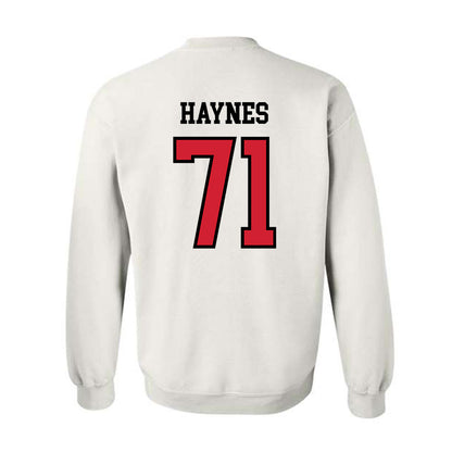 UNLV - NCAA Football : Ed Haynes - Classic Shersey Crewneck Sweatshirt-1