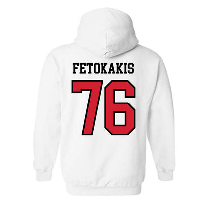 UNLV - NCAA Football : Chrysanthos Fetokakis - Classic Shersey Hooded Sweatshirt-1