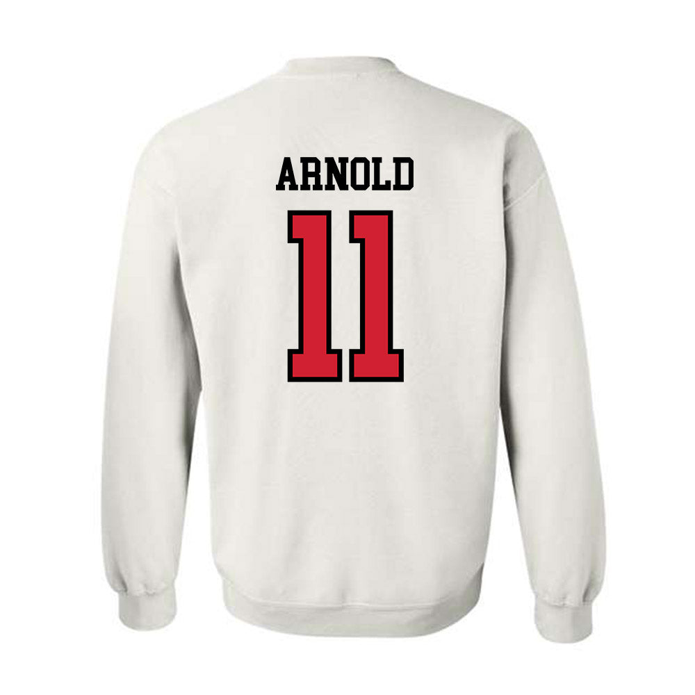 UNLV - NCAA Football : Jackson Arnold - Classic Shersey Crewneck Sweatshirt-1
