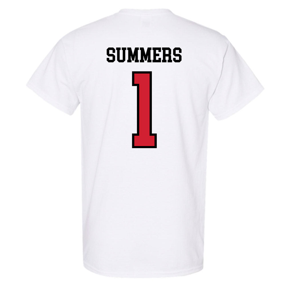 UNLV - NCAA Women's Basketball : Sydni Summers - Classic Shersey T-Shirt-1