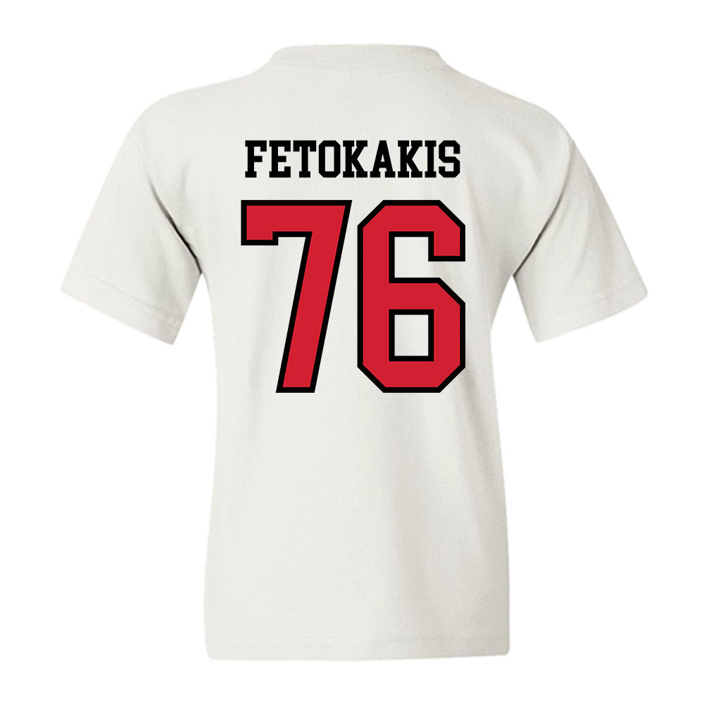 UNLV - NCAA Football : Chrysanthos Fetokakis - Classic Shersey Youth T-Shirt-1