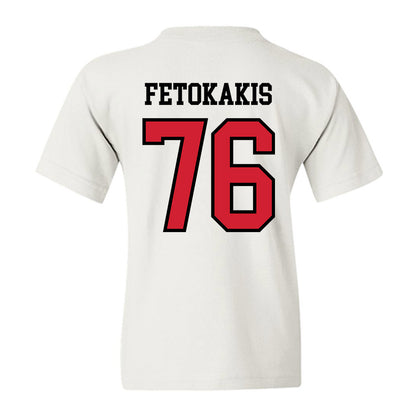 UNLV - NCAA Football : Chrysanthos Fetokakis - Classic Shersey Youth T-Shirt-1