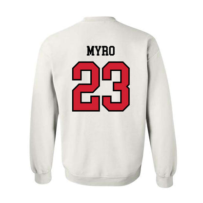 UNLV - NCAA Baseball : Gunnar Myro - Classic Shersey Crewneck Sweatshirt-1
