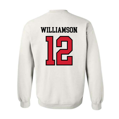 UNLV - NCAA Men's Basketball : Issac Williamson - Classic Shersey Crewneck Sweatshirt-1