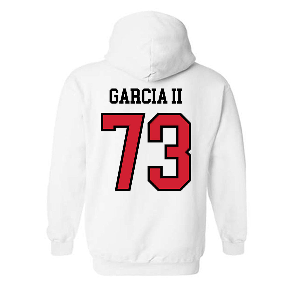 UNLV - NCAA Football : Jesus Garcia II - Classic Shersey Hooded Sweatshirt-1