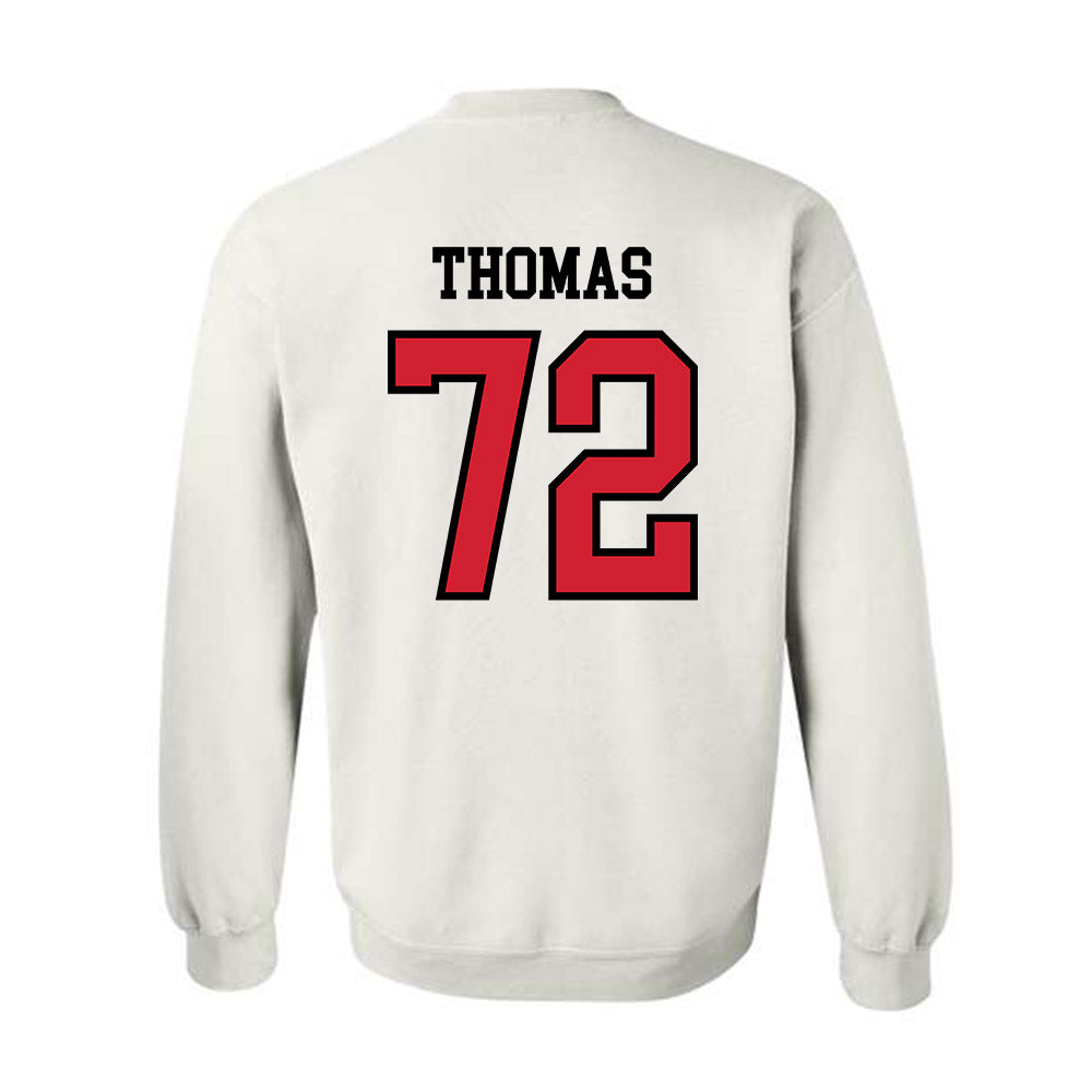 UNLV - NCAA Football : Will Thomas - Classic Shersey Crewneck Sweatshirt-1