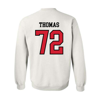 UNLV - NCAA Football : Will Thomas - Classic Shersey Crewneck Sweatshirt-1
