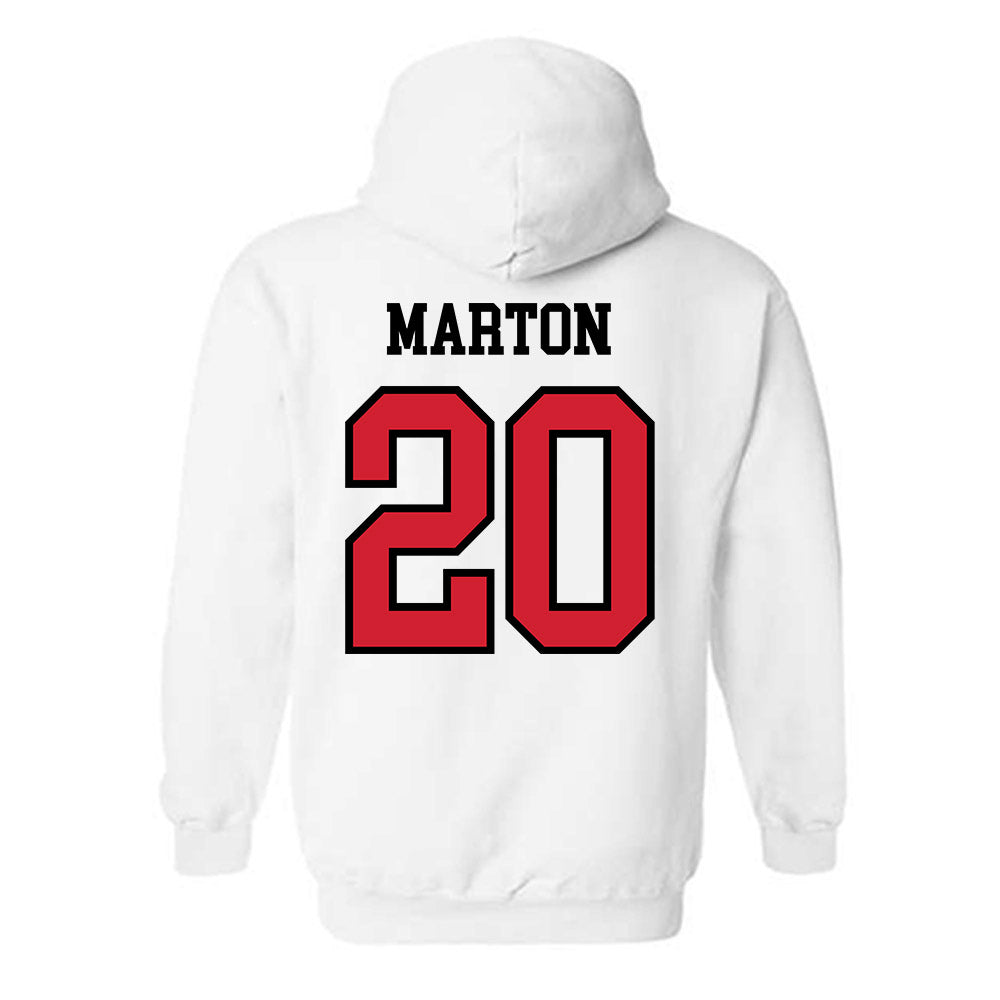 UNLV - NCAA Baseball : Ryan Marton - Classic Shersey Hooded Sweatshirt-1