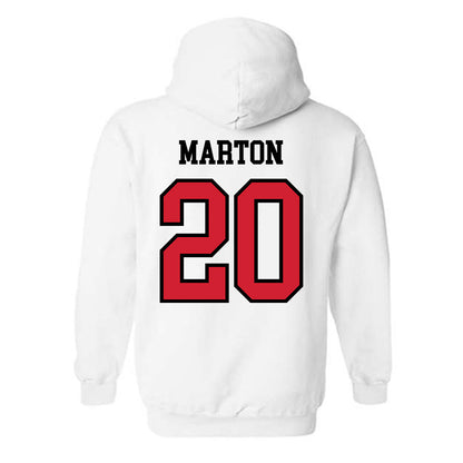UNLV - NCAA Baseball : Ryan Marton - Classic Shersey Hooded Sweatshirt-1