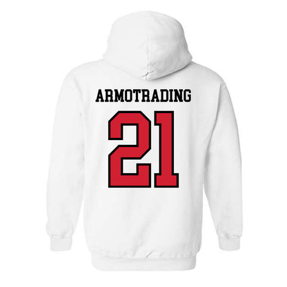 UNLV - NCAA Men's Basketball : Joel Armotrading - Classic Shersey Hooded Sweatshirt-1