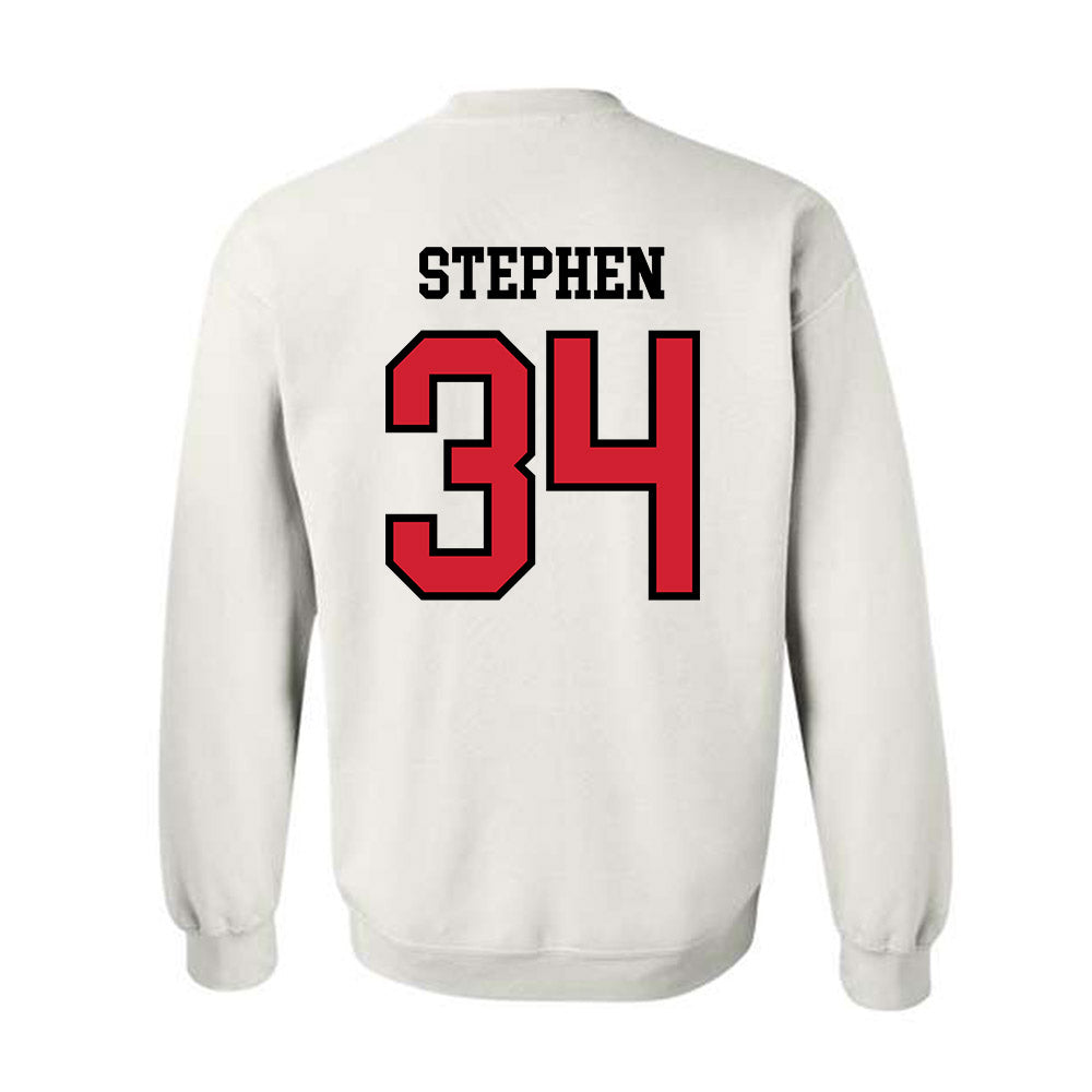 UNLV - NCAA Men's Basketball : Emmanuel Stephen - Classic Shersey Crewneck Sweatshirt-1