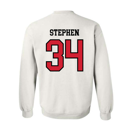 UNLV - NCAA Men's Basketball : Emmanuel Stephen - Classic Shersey Crewneck Sweatshirt-1