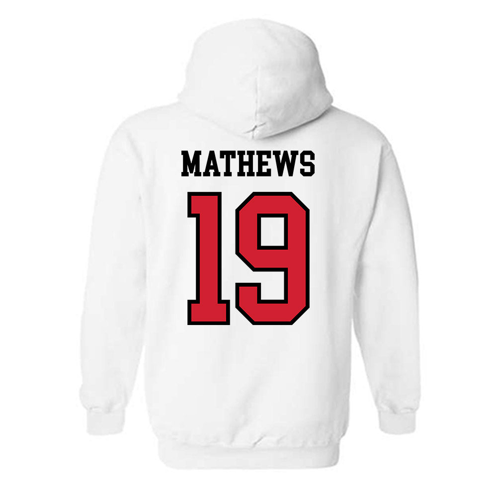 UNLV - NCAA Football : Tylen Mathews - Classic Shersey Hooded Sweatshirt-1