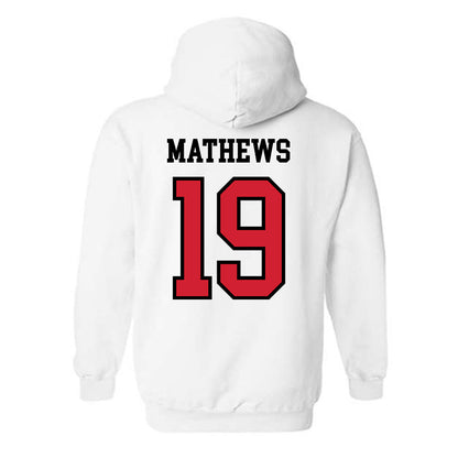 UNLV - NCAA Football : Tylen Mathews - Classic Shersey Hooded Sweatshirt-1