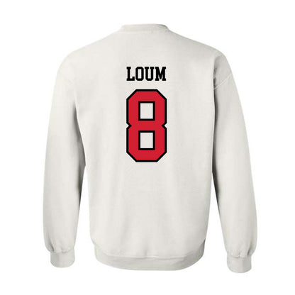 UNLV - NCAA Men's Basketball : Moustapha Loum - Classic Shersey Crewneck Sweatshirt-1