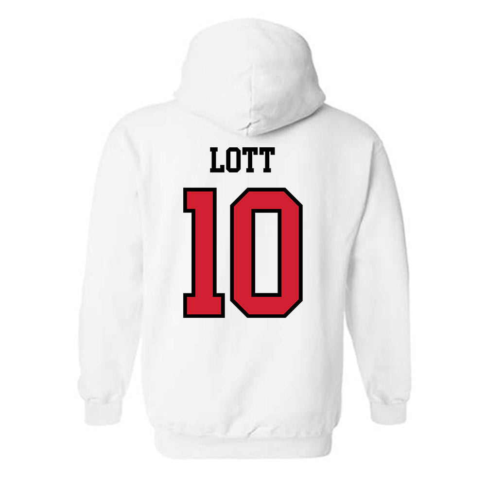 UNLV - NCAA Women's Basketball : Jasmyn Lott - Classic Shersey Hooded Sweatshirt-1