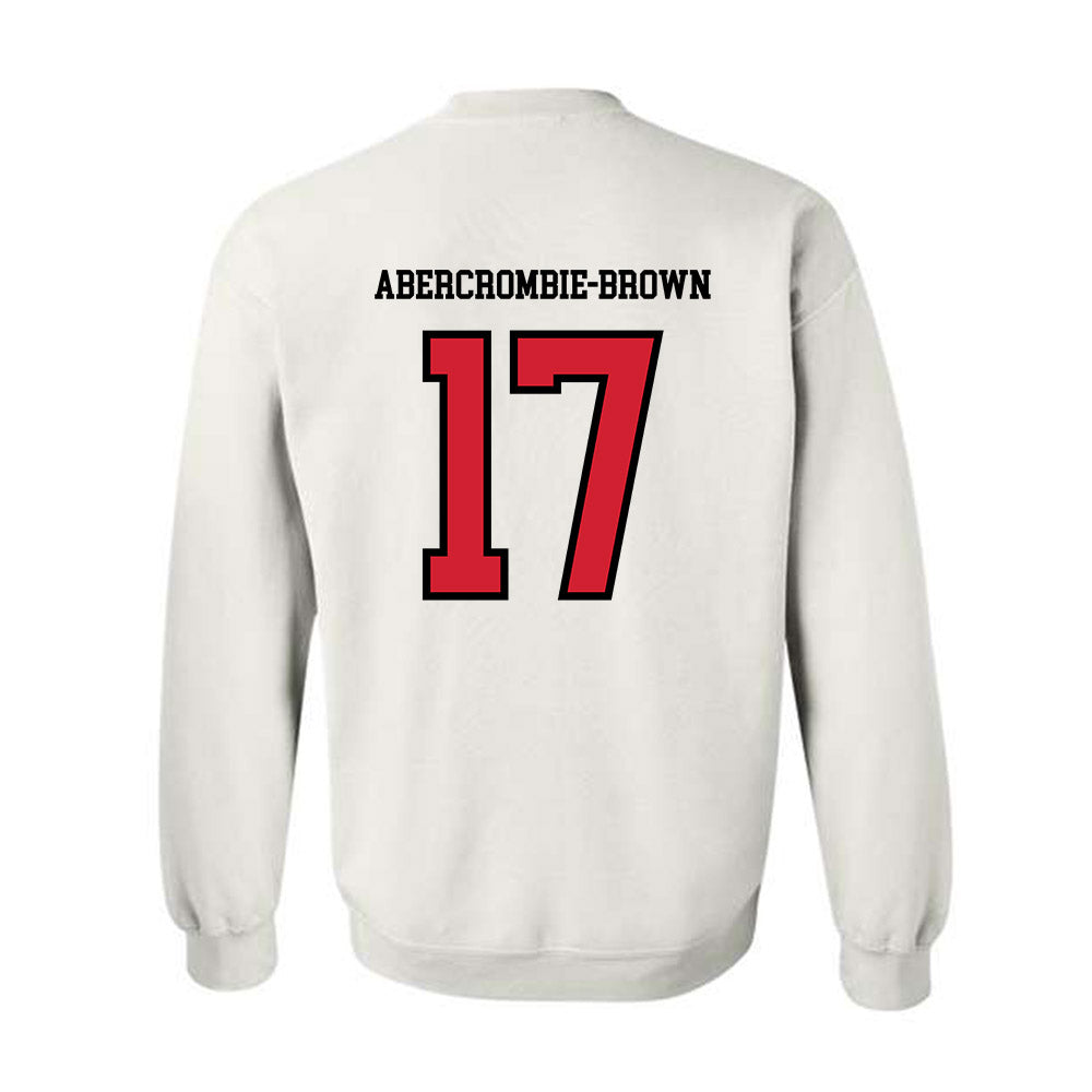 UNLV - NCAA Football : Zavien Abercrombie-Brown - Classic Shersey Crewneck Sweatshirt-1