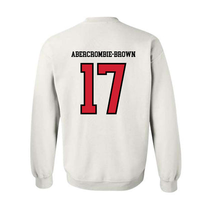 UNLV - NCAA Football : Zavien Abercrombie-Brown - Classic Shersey Crewneck Sweatshirt-1