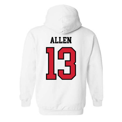 UNLV - NCAA Football : Jaylen Allen - Classic Shersey Hooded Sweatshirt-1