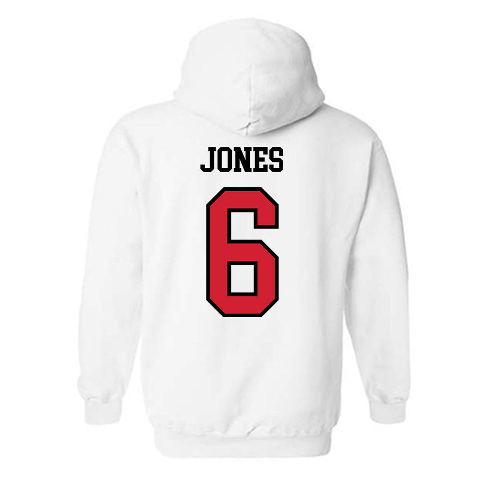UNLV - NCAA Men's Basketball : Tyrin Jones - Classic Shersey Hooded Sweatshirt-1