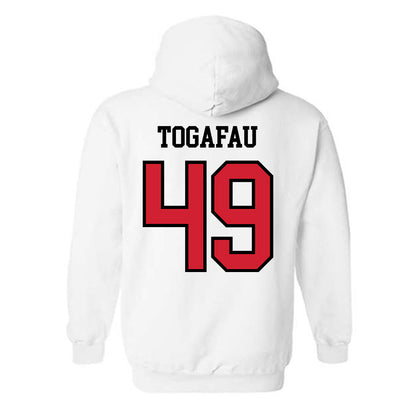 UNLV - NCAA Football : Kal-El Togafau - Classic Shersey Hooded Sweatshirt-1