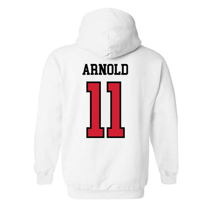 UNLV - NCAA Football : Jackson Arnold - Classic Shersey Hooded Sweatshirt-1
