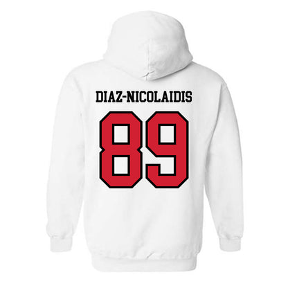UNLV - NCAA Football : Andreas Diaz-Nicolaidis - Classic Shersey Hooded Sweatshirt-1