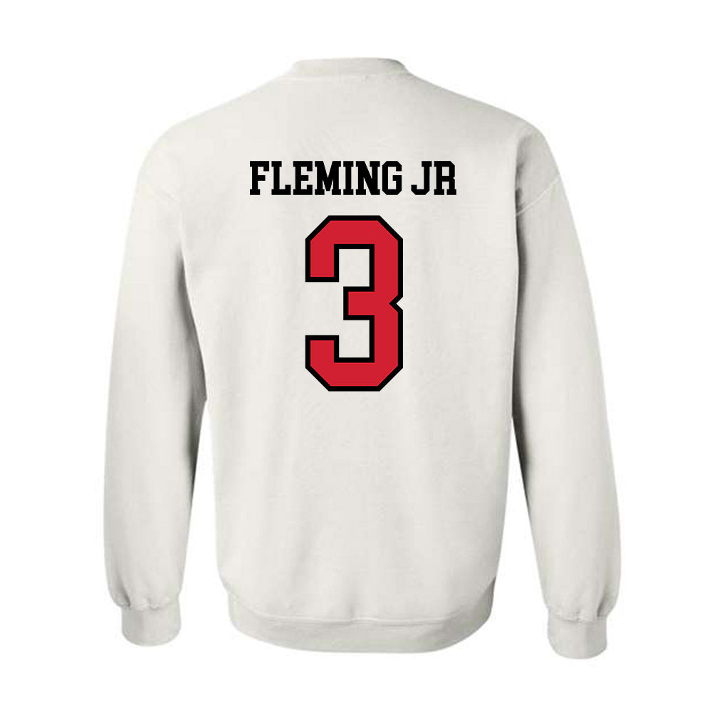 UNLV - NCAA Men's Basketball : Howard Fleming Jr - Classic Shersey Crewneck Sweatshirt-1