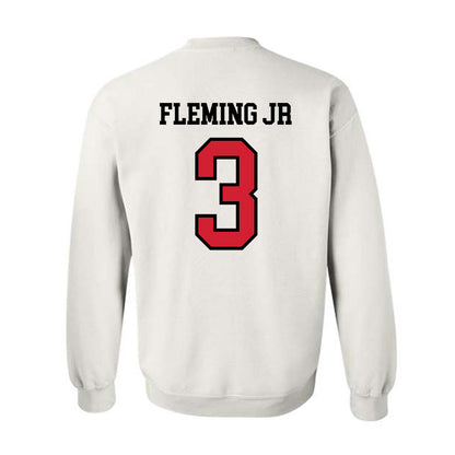 UNLV - NCAA Men's Basketball : Howard Fleming Jr - Classic Shersey Crewneck Sweatshirt-1