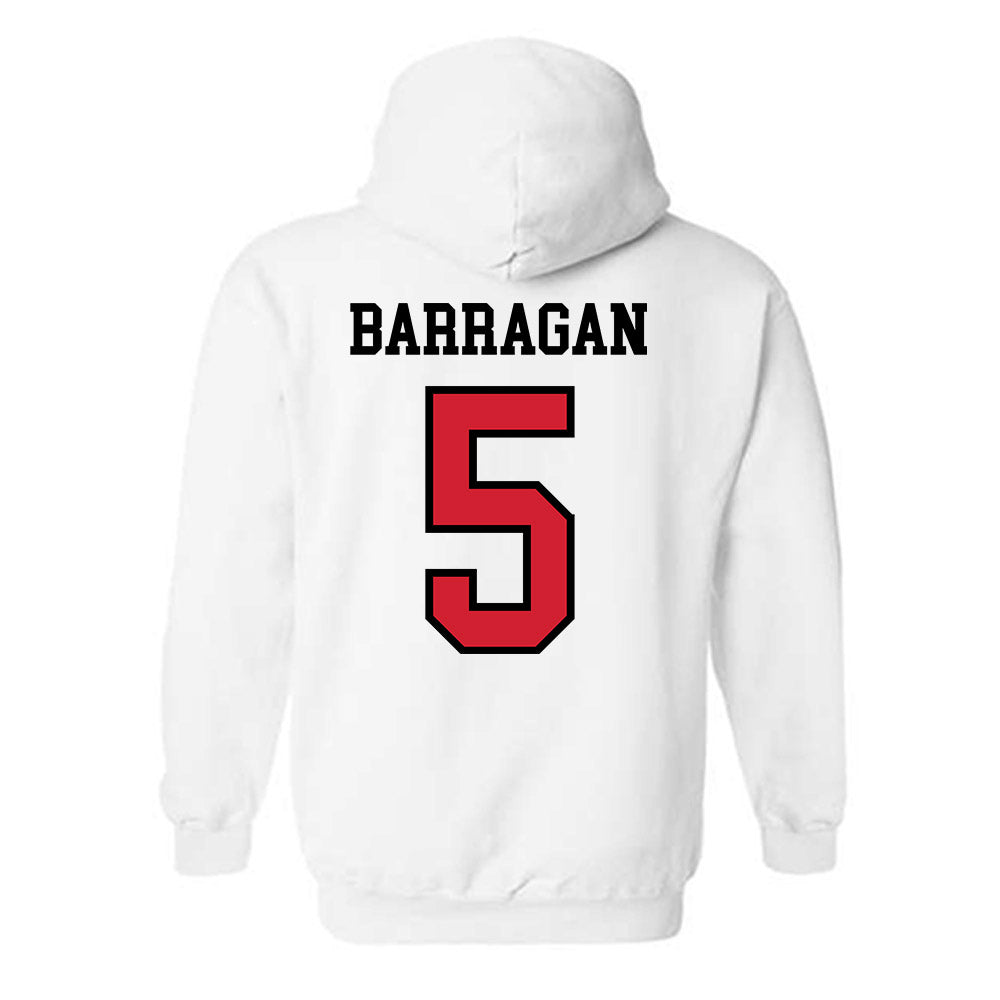 UNLV - NCAA Baseball : Drew Barragan - Classic Shersey Hooded Sweatshirt-1