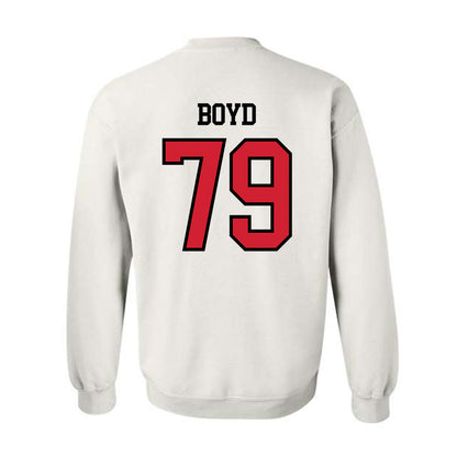 UNLV - NCAA Football : Austin Boyd - Classic Shersey Crewneck Sweatshirt-1