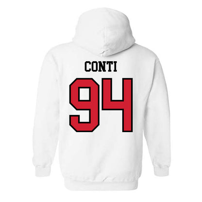 UNLV - NCAA Football : Lucas Conti - Classic Shersey Hooded Sweatshirt-1