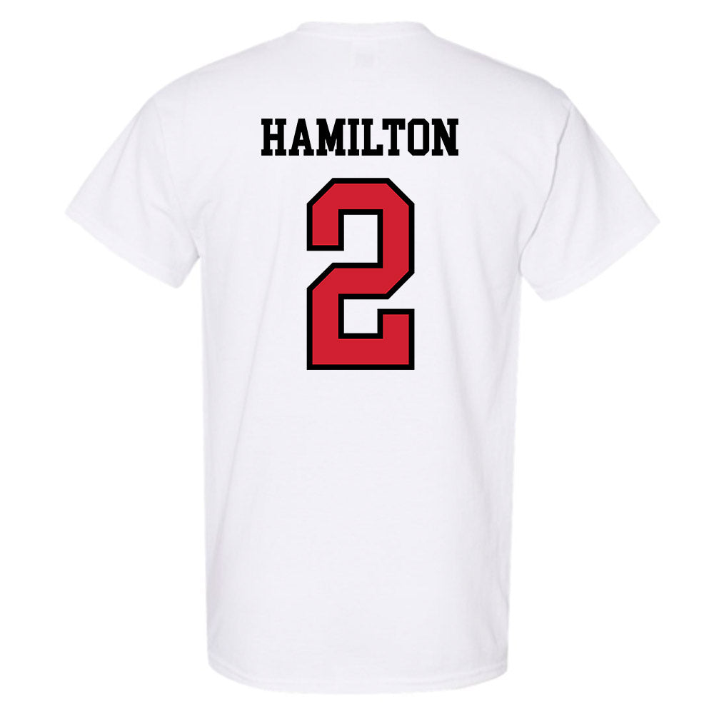 UNLV - NCAA Men's Basketball : Kimani Hamilton - Classic Shersey T-Shirt-1