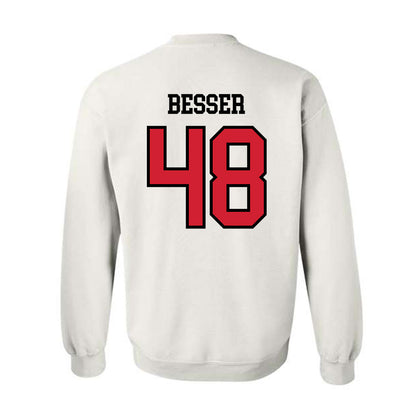 UNLV - NCAA Football : CJ BESSER - Classic Shersey Crewneck Sweatshirt-1