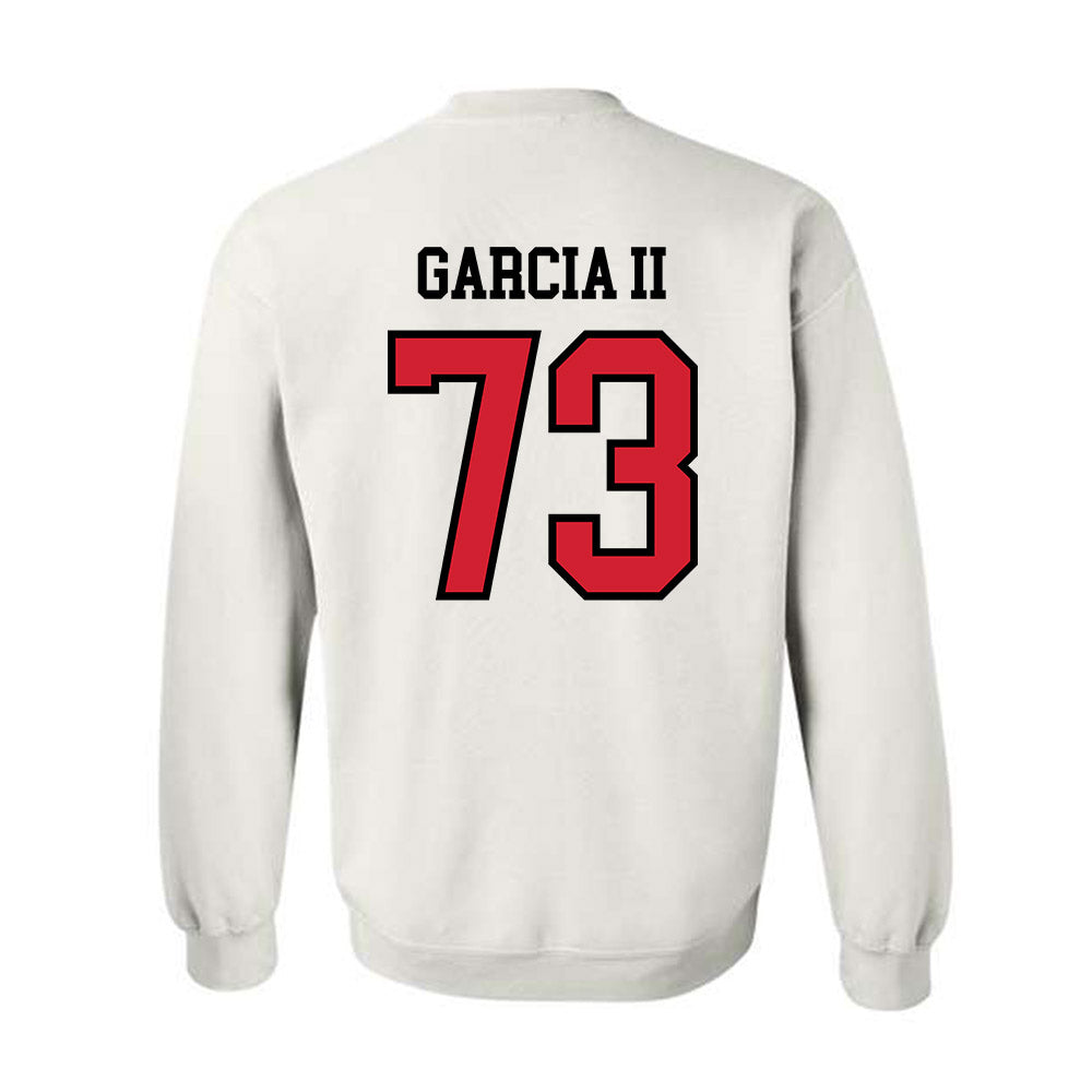 UNLV - NCAA Football : Jesus Garcia II - Classic Shersey Crewneck Sweatshirt-1