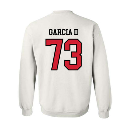 UNLV - NCAA Football : Jesus Garcia II - Classic Shersey Crewneck Sweatshirt-1