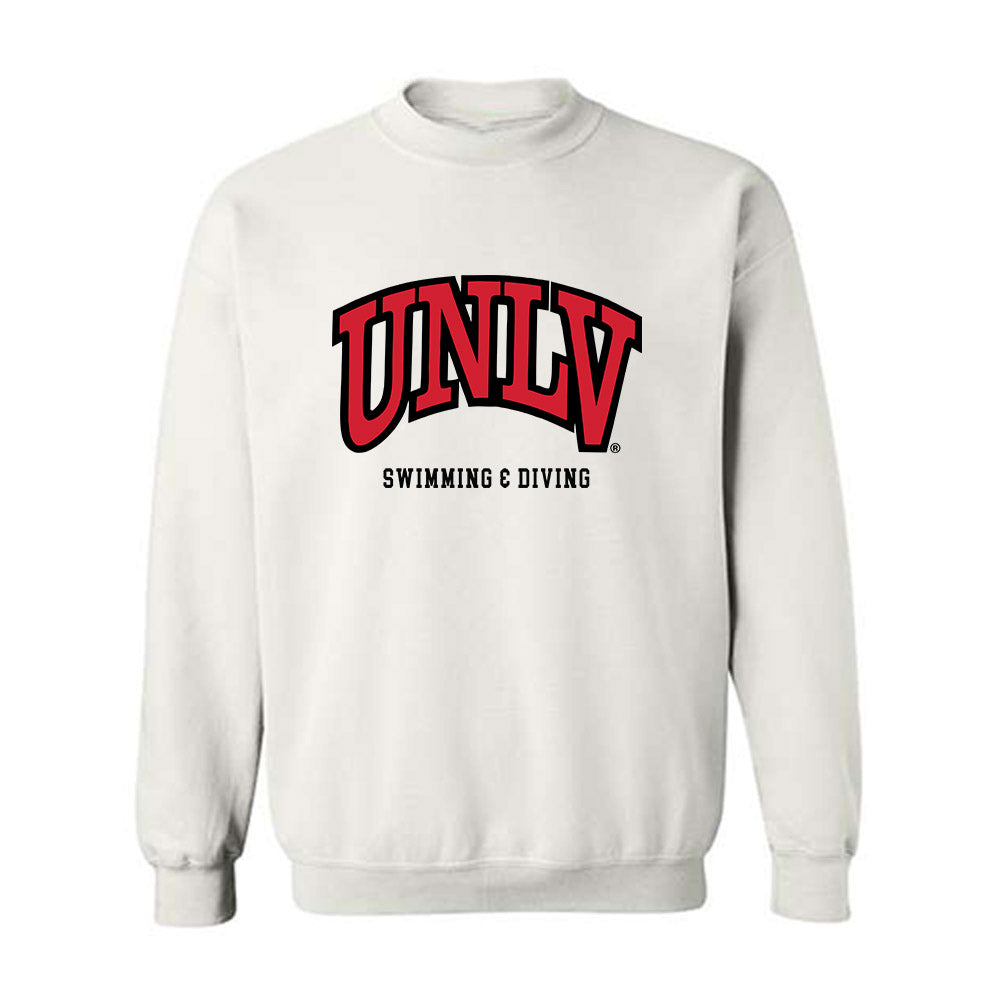 UNLV - NCAA Men's Swimming & Diving : Aidan Favela - Classic Shersey Crewneck Sweatshirt-0