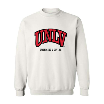UNLV - NCAA Men's Swimming & Diving : Aidan Favela - Classic Shersey Crewneck Sweatshirt-0
