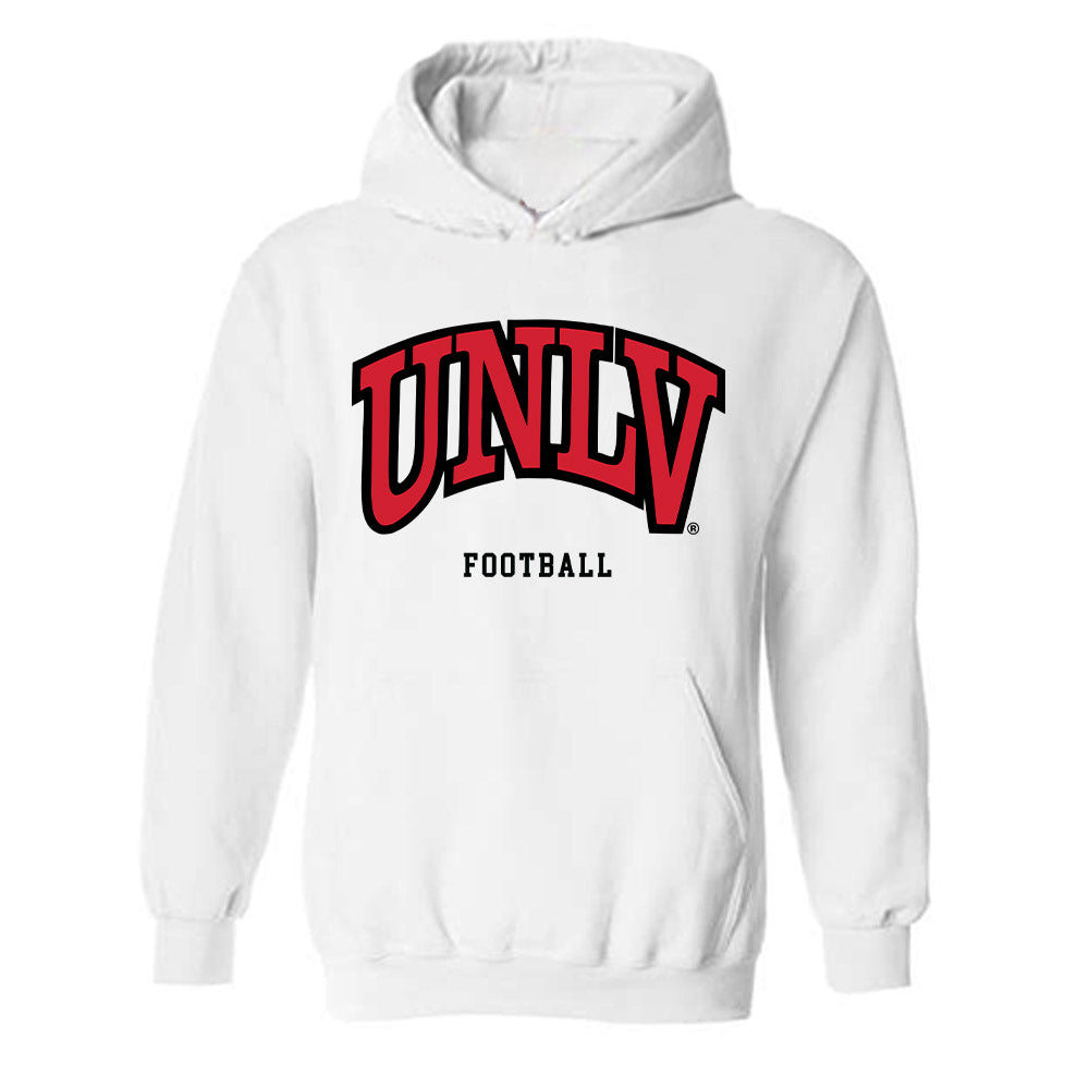 UNLV - NCAA Football : Jesus Garcia II - Classic Shersey Hooded Sweatshirt-0