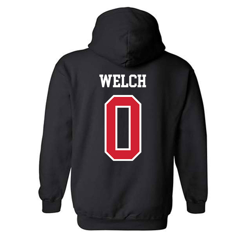 UNLV - NCAA Football : Laterrance Welch - Classic Shersey Hooded Sweatshirt-1