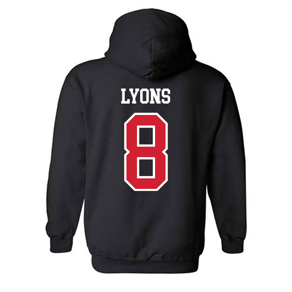 UNLV - NCAA Football : Taeshaun Lyons - Classic Shersey Hooded Sweatshirt-1