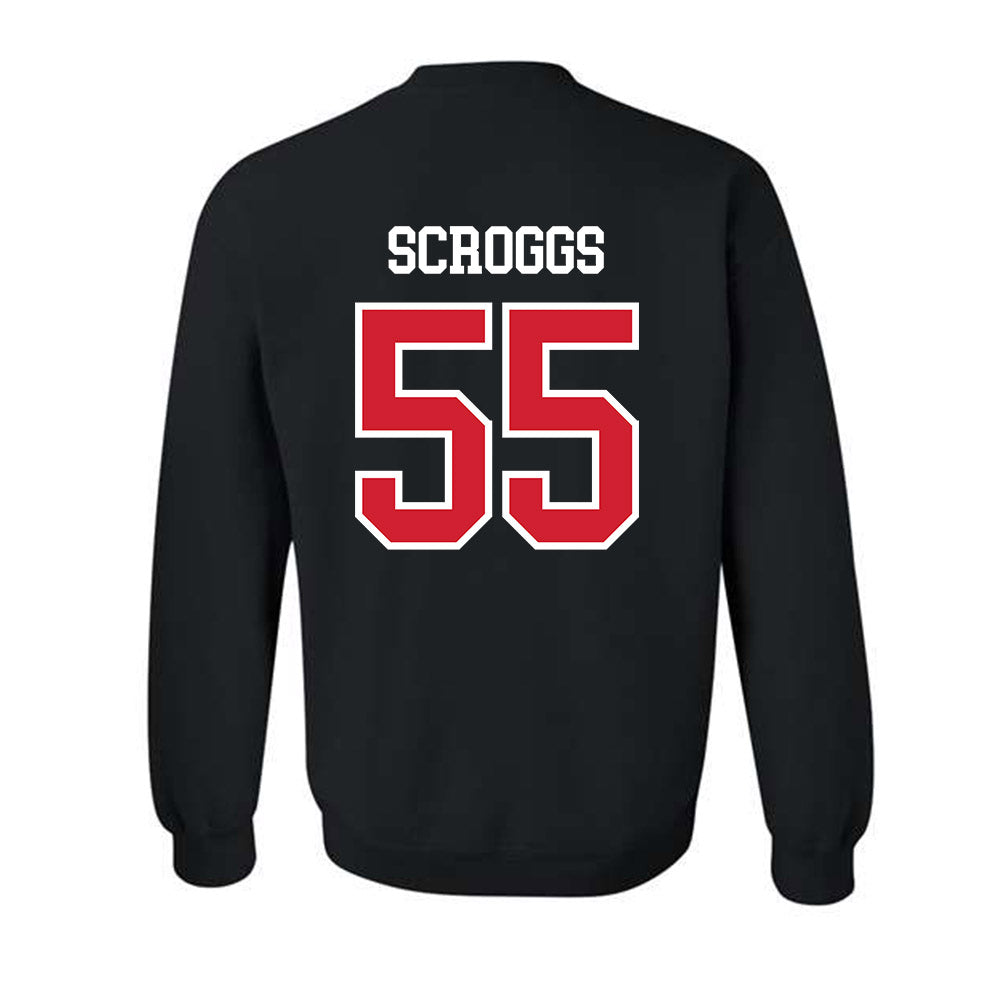 UNLV - NCAA Football : Griffin Scroggs - Classic Shersey Crewneck Sweatshirt-1