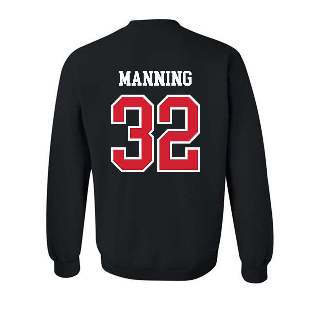 UNLV - NCAA Baseball : LJ Manning - Classic Shersey Crewneck Sweatshirt-1