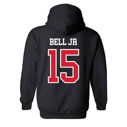 UNLV - NCAA Football : Tatum Bell jr - Classic Shersey Hooded Sweatshirt-1