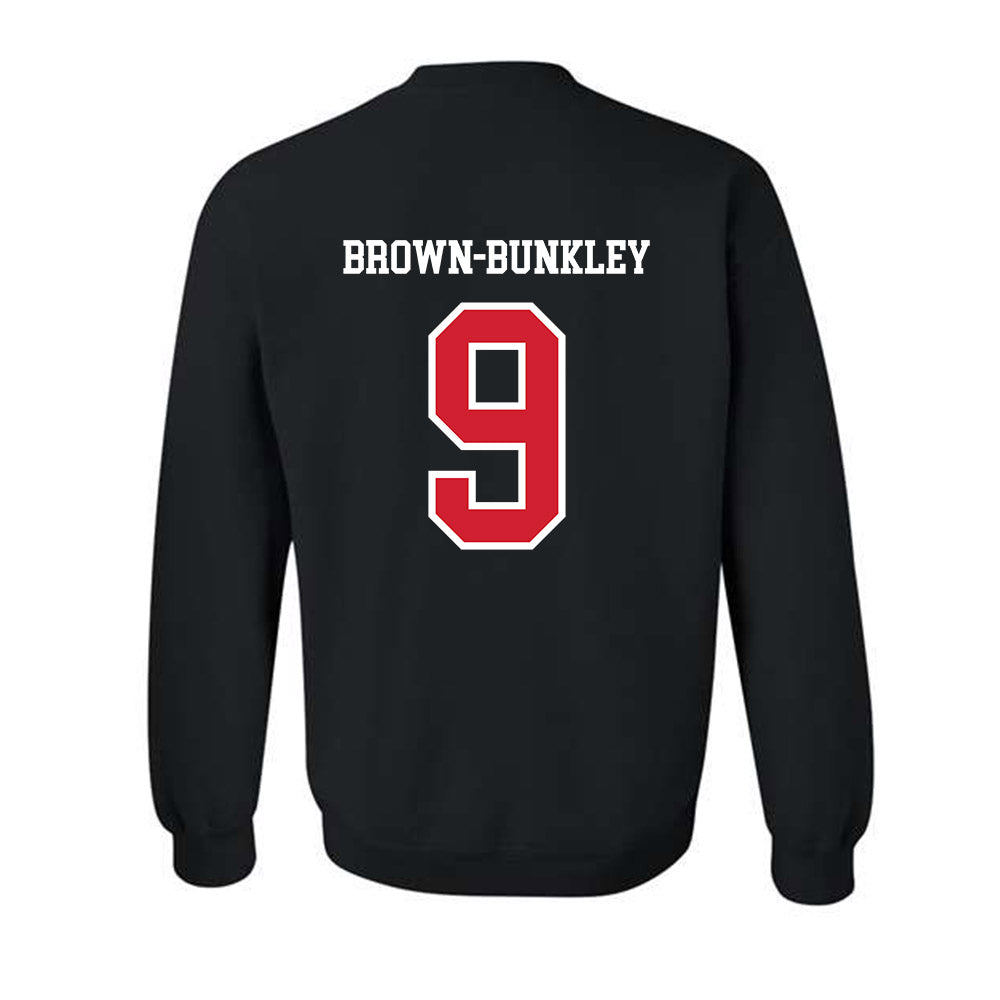 UNLV - NCAA Football : Aamaris Brown-Bunkley - Classic Shersey Crewneck Sweatshirt-1