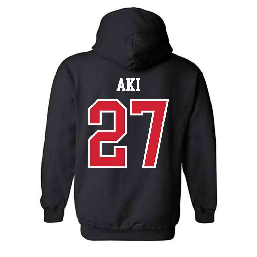 UNLV - NCAA Softball : Charelle Aki - Classic Shersey Hooded Sweatshirt-1