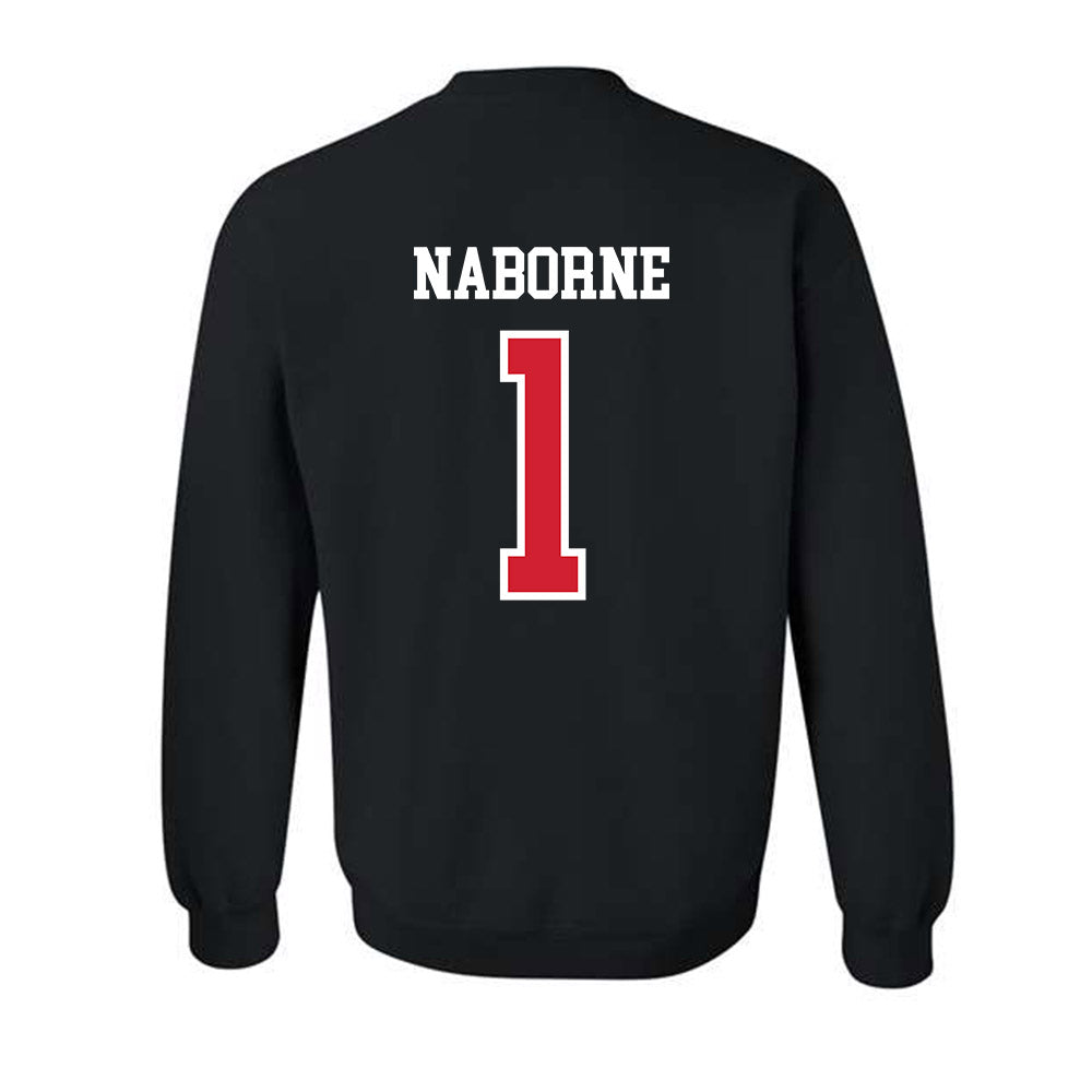UNLV - NCAA Football : Jeremy Naborne - Classic Shersey Crewneck Sweatshirt-1