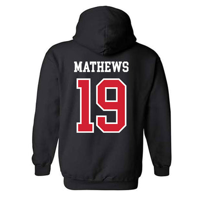 UNLV - NCAA Football : Tylen Mathews - Classic Shersey Hooded Sweatshirt-1