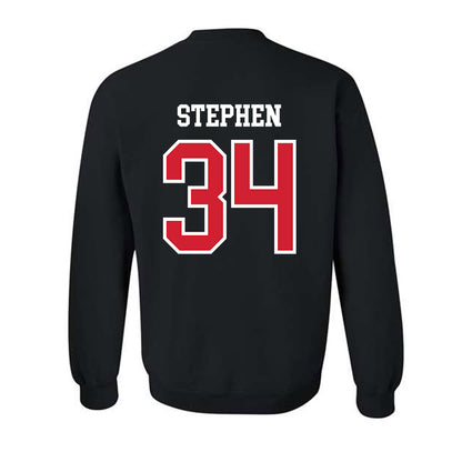 UNLV - NCAA Men's Basketball : Emmanuel Stephen - Classic Shersey Crewneck Sweatshirt-1